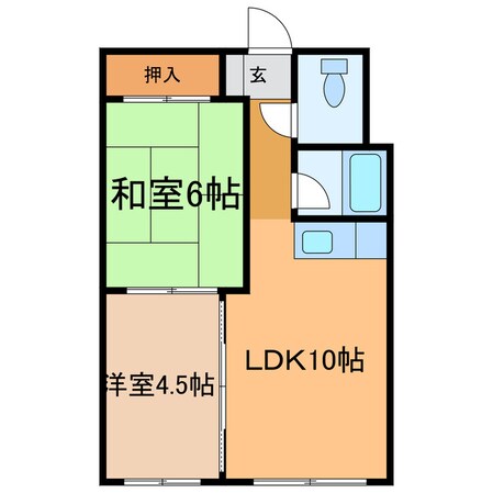 第一ロイヤルハイツの物件間取画像